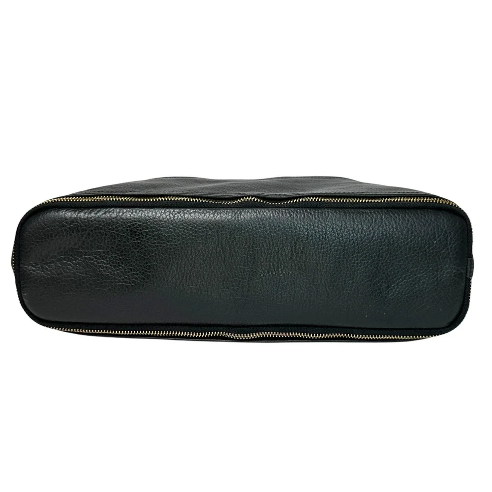 Onna Ehrlich Handbag Kemi Hobo Pebbled Leather‎ Tassel Zip Black OS Boho Chic